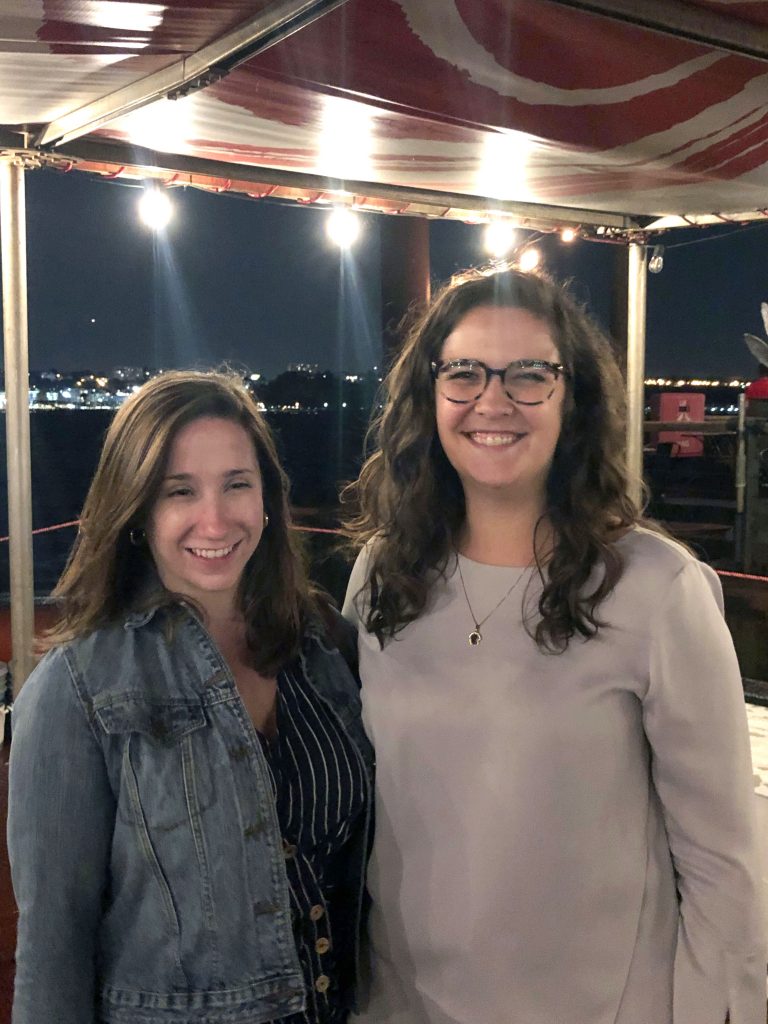Fitch Prize 2019 winner Clair Cancilla with PA President Jennifer Whisenhunt